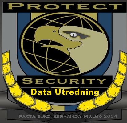 Protect Security Sweden,  2oo5, logotype
